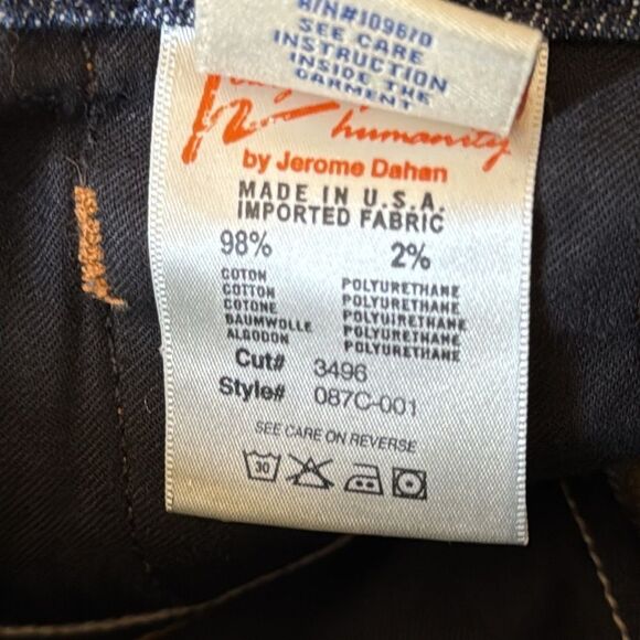 Citizens‎ of Humanity Runaway Jeans 30 Low Waist Full Leg Dark Wash Denim - Picture 8 of 12